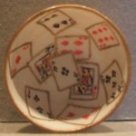 Playing Cards Serving Bowl by Christopher Whitford