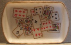 Playing Cards Rectangle Tray by Christopher Whitford Playing Cards Rectangle Tray by Christopher Whitford