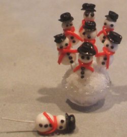 Snowman Lollipop Display by Linda Cummings Snowman Lollipop Display by Linda Cummings