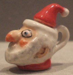 Santa Head Teapot by Sally Meekins