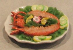 Lobster Platter by Linda Cummings
