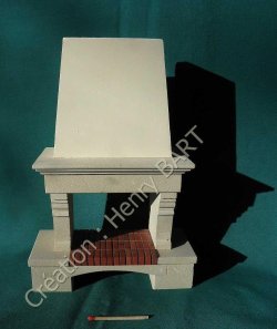 Castle Fireplace by Henry Bart