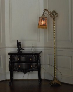 Nouveau Floor Lamp by Jim Pounder