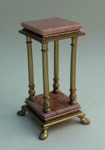 Pedestal Pink Marble by Tarbena/Alan Barnes