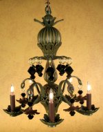 Tuscany chandelier by J.Getzan Tuscany chandelier by J.Getzan