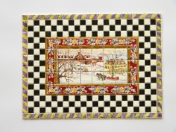 Jester Check Collection Winter by Tiny Ceramics