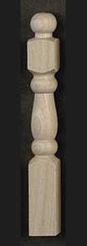 Turned Newel Post 6Pc by Real Good Toys